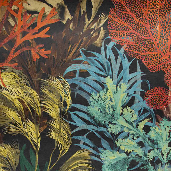 Galerie Wallpaper Product code: 26737 - Tropical Wallpaper Collection - Blackberry Colours -  