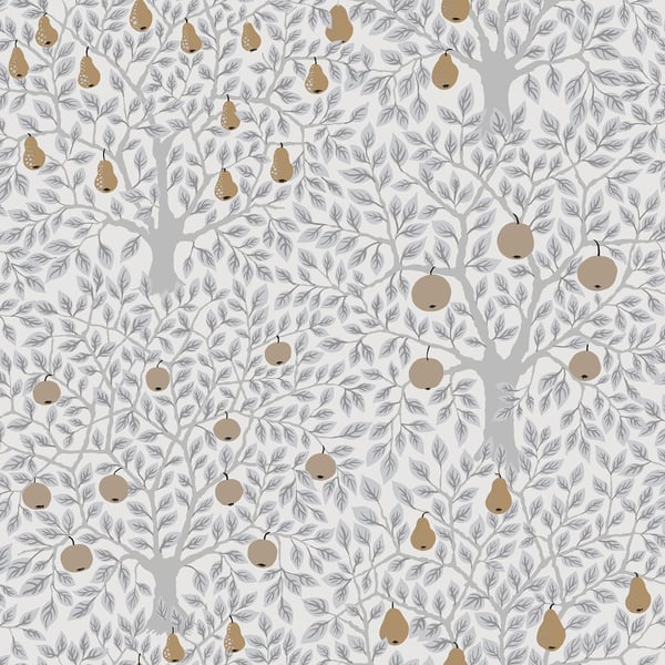 Galerie Wallpaper Product code: 33012 - Apelviken Wallpaper Collection - White Grey Gold Colours -  