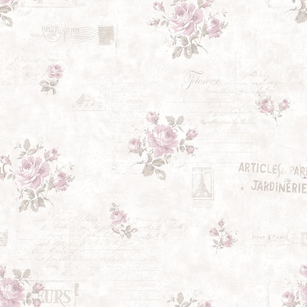 Galerie Wallpaper Product code: G45084 - Vintage Roses Wallpaper Collection - Pink Cream Colours -  
