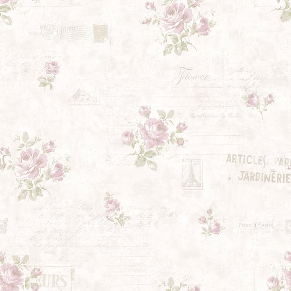 Galerie Wallpaper Product code: G45085 - Vintage Roses Wallpaper Collection - Pink Cream Colours -  