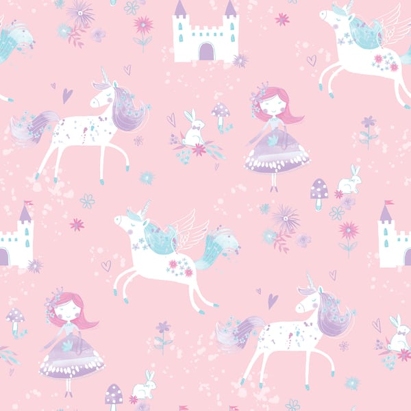 Galerie Wallpaper Product code: G56523 - Just 4 Kids 2 Wallpaper Collection - Pink Purple Blue Colours -  