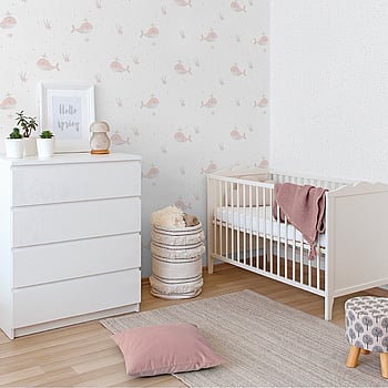 Galerie Wallcoverings Product Code 281-1 - Bambino Wallpaper Collection - Pink Colours -  