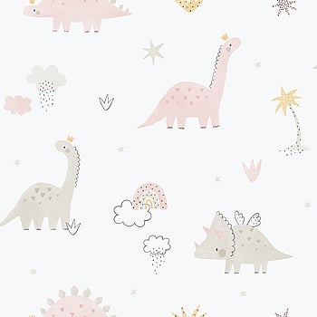 Galerie Wallcoverings Product Code 283-1 - Bambino Wallpaper Collection - Pink Colours -  