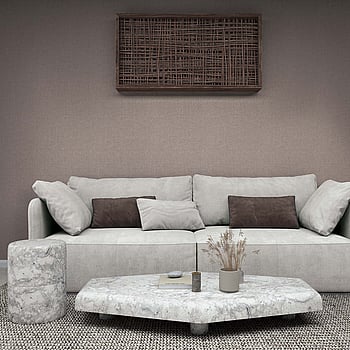 Galerie Wallcoverings Product Code 35769 - Boho Fine Linen Wallpaper Collection - Brown Colours -  