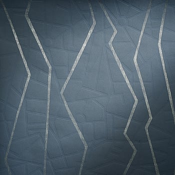 Galerie Wallcoverings Product Code 64636 - Slow Living Wallpaper Collection - Navy Silver Blue Colours -  