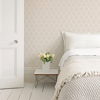 Galerie Wallcoverings Product Code G45052 - Vintage Roses Wallpaper Collection - Beige White Colours -  
