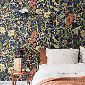 Galerie Wallcoverings Product Code S65101 - Sommarang 2 Wallpaper Collection - Blue Multi-coloured Colours -  