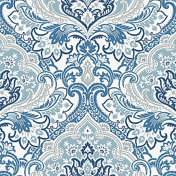 Galerie Wallcoverings Product Code TJ40702 - Mulberry Tree Wallpaper Collection - Blue Colours -  